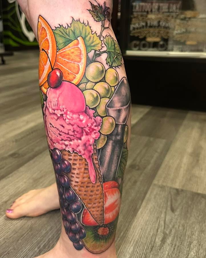 Tattoo by @sailorlori — realism, new_school