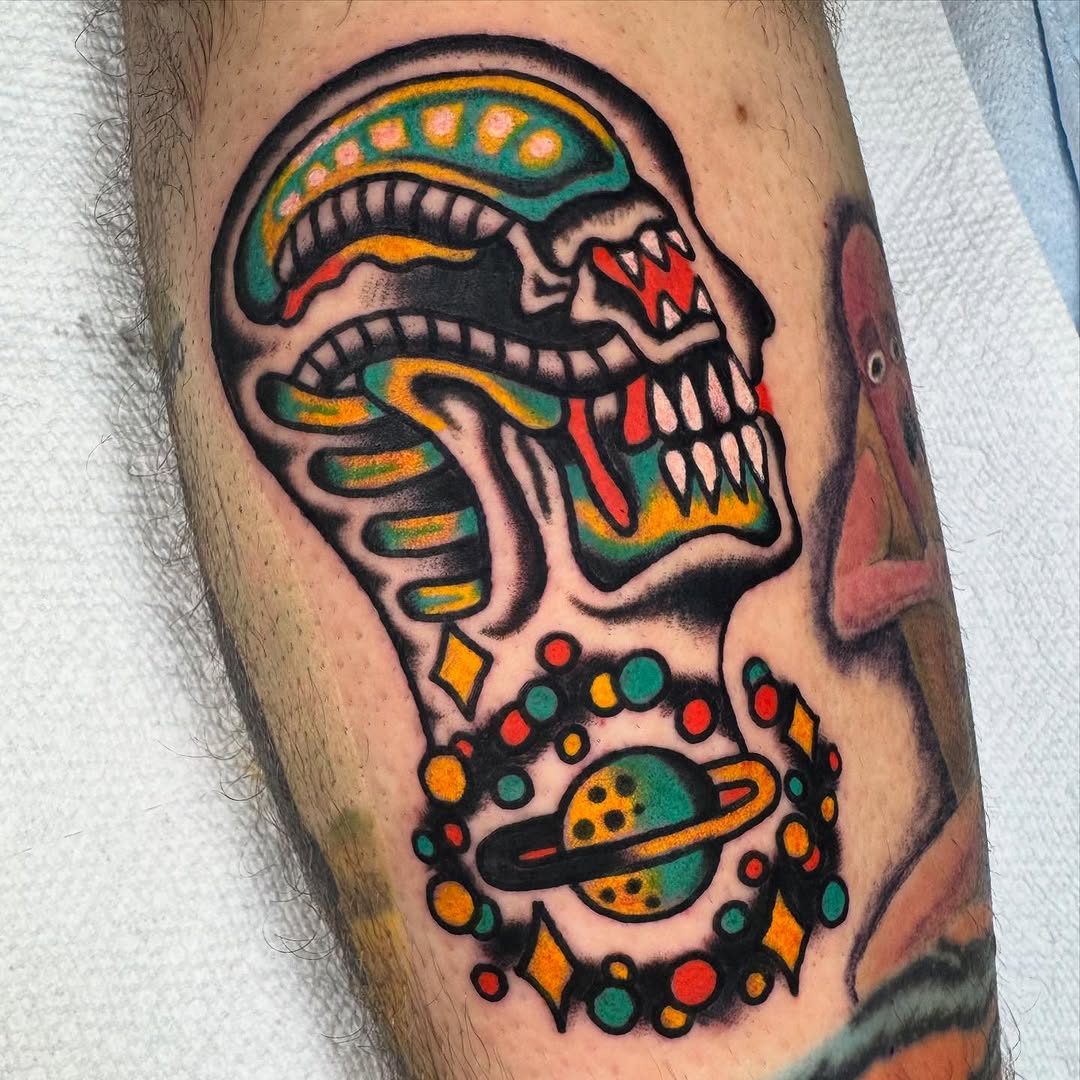 Tattoo by @emil.dz.tattoo โ american_traditional, illustrative