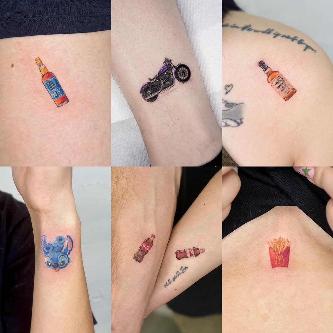 Tattoo by @tats_nina — fine_line, realism