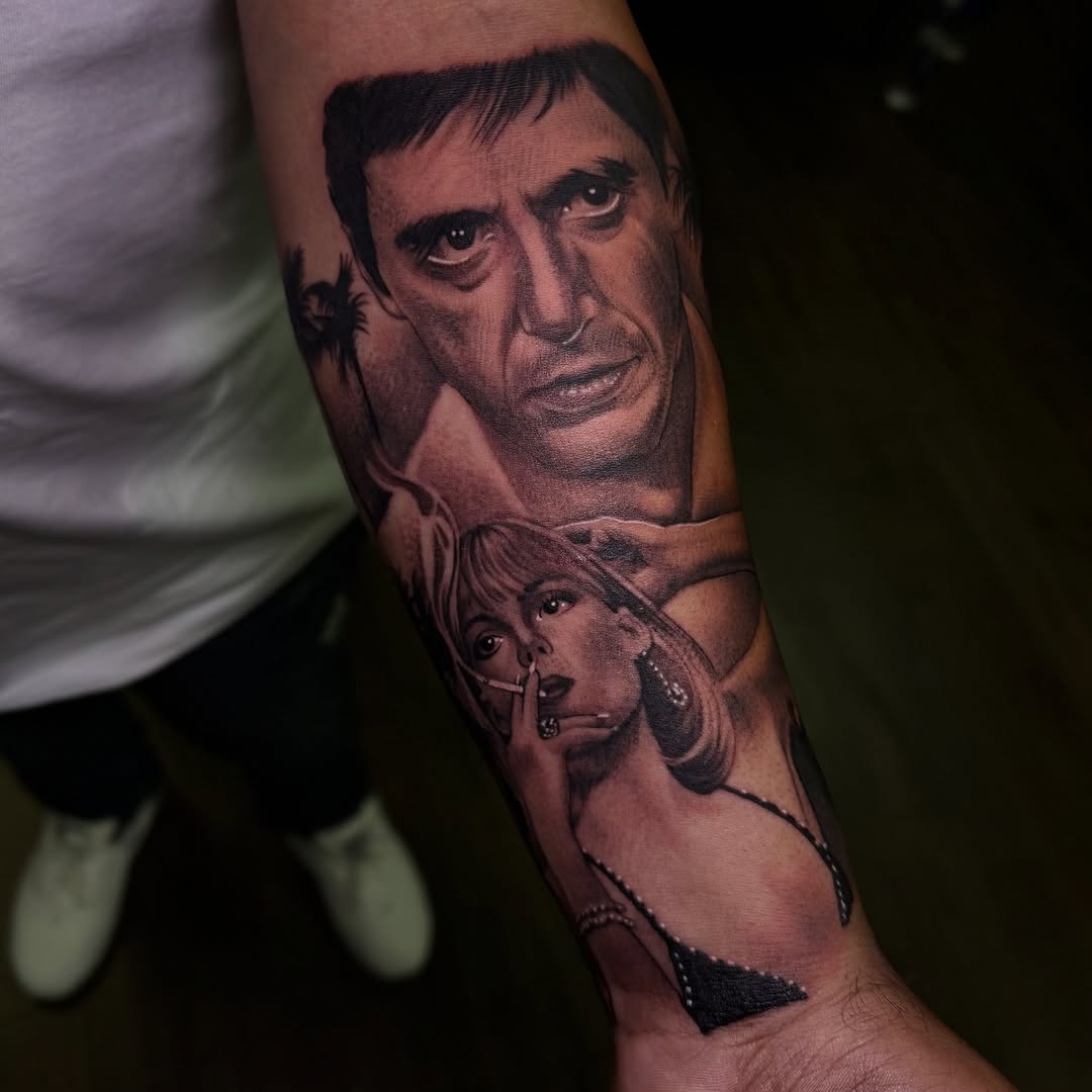 Tattoo by @solistattoos — realism, black_and_grey