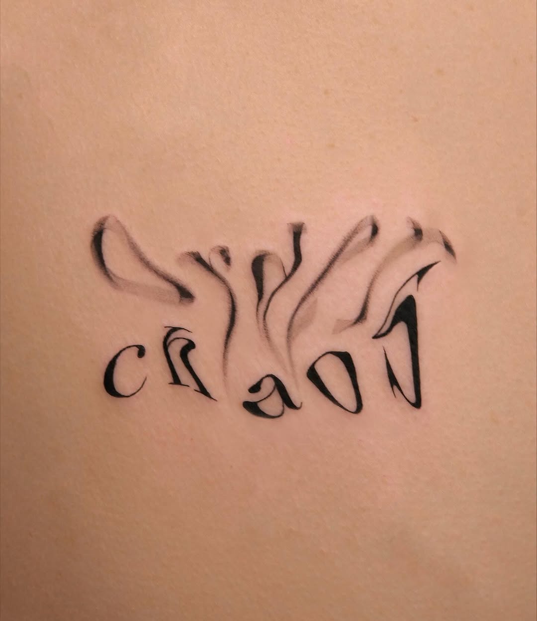 Tattoo by @devamariyaa — lettering_script