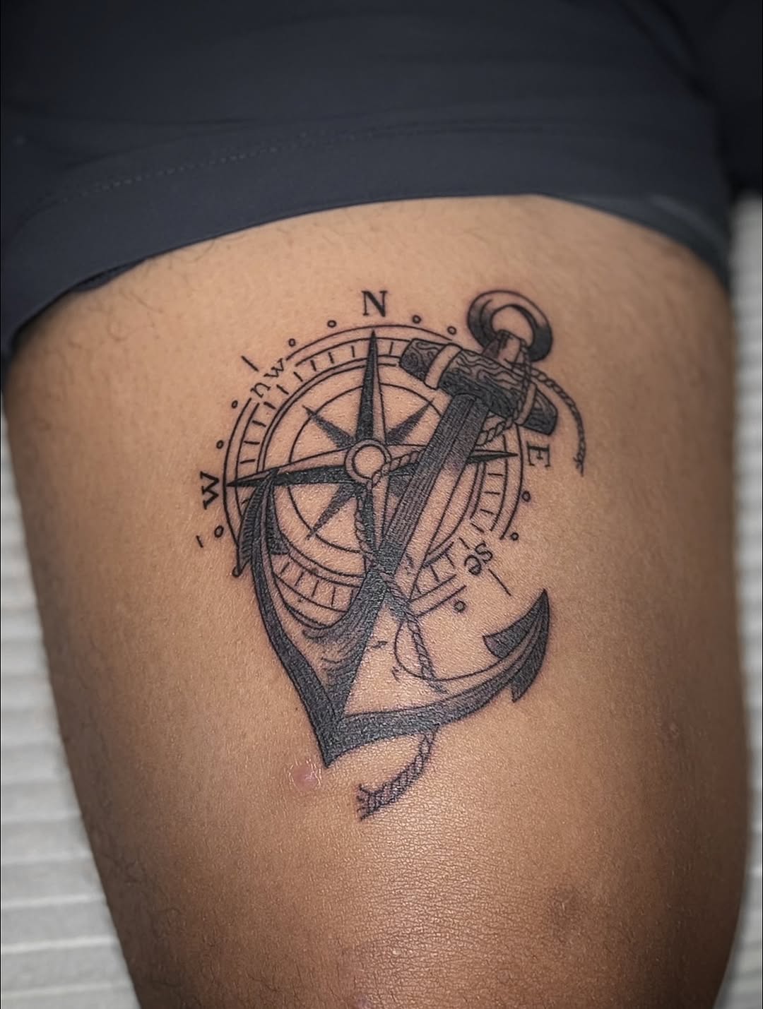 Tattoo by @mozeratti.tattoos — black_and_grey