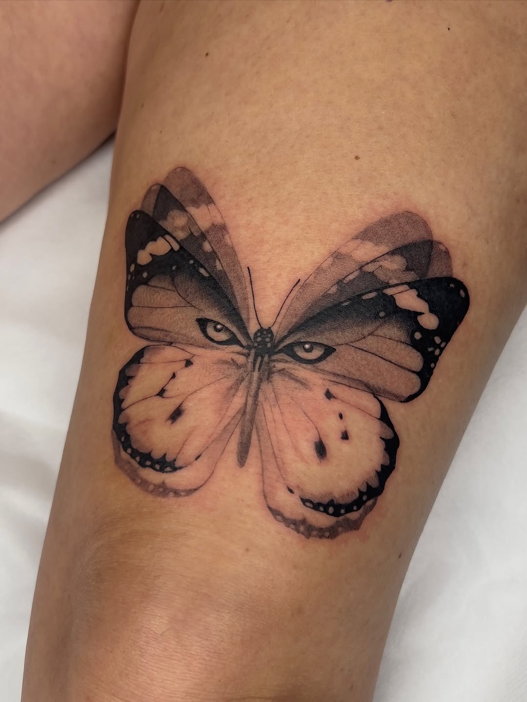 Tattoo by @code_red_ink — black_and_grey, realism