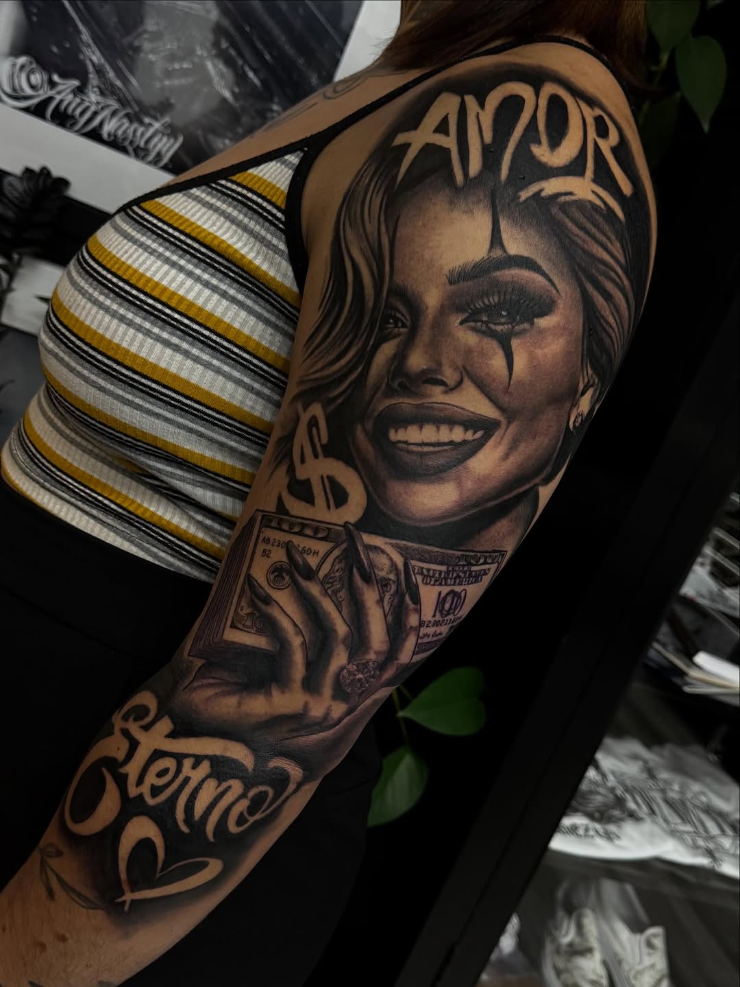 Tattoo by @bbz.ink β realism, lettering_script