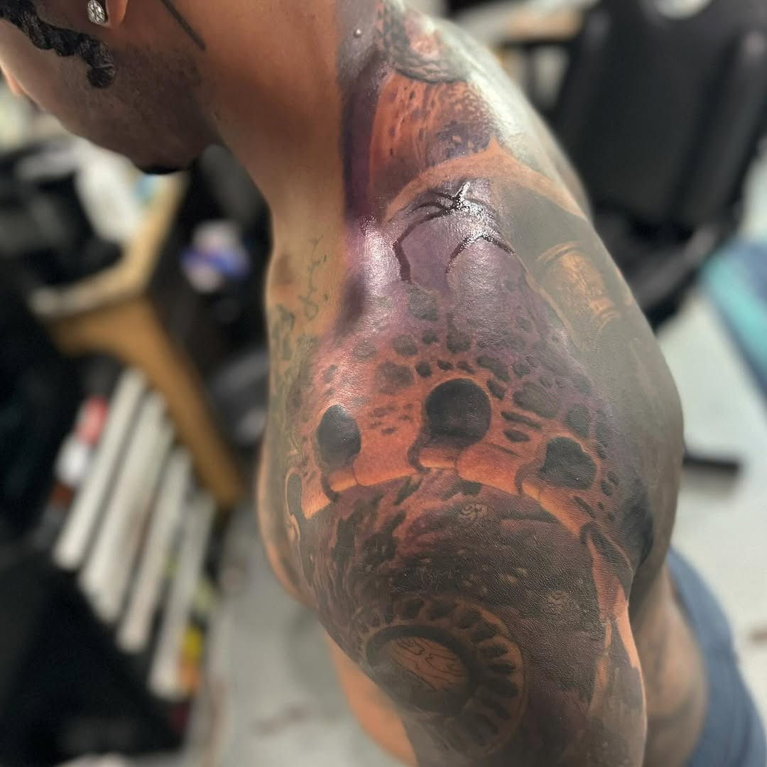 Tattoo by @marcus_labonne — realism, dark_realism