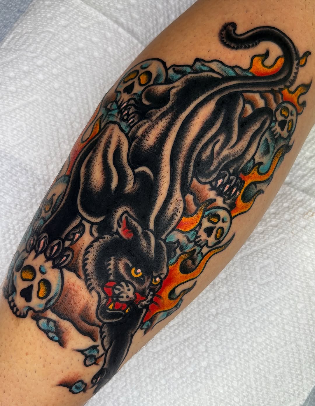 Tattoo by @gabagooltattoos โ american_traditional, neo_traditional