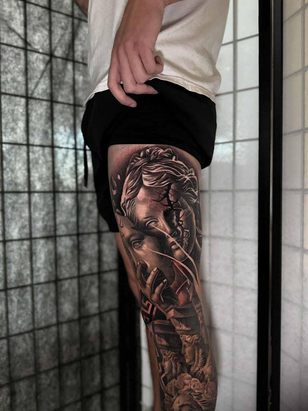 Tattoo by @milesjtattoos — realism, dark_realism