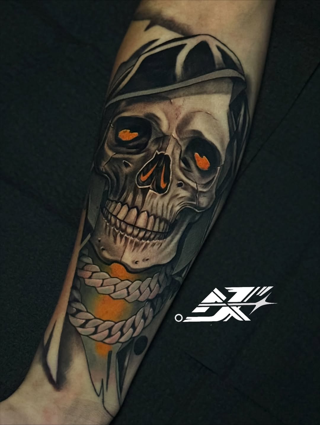 Tattoo by @jaxxkeslerinkk — realism, black_and_grey