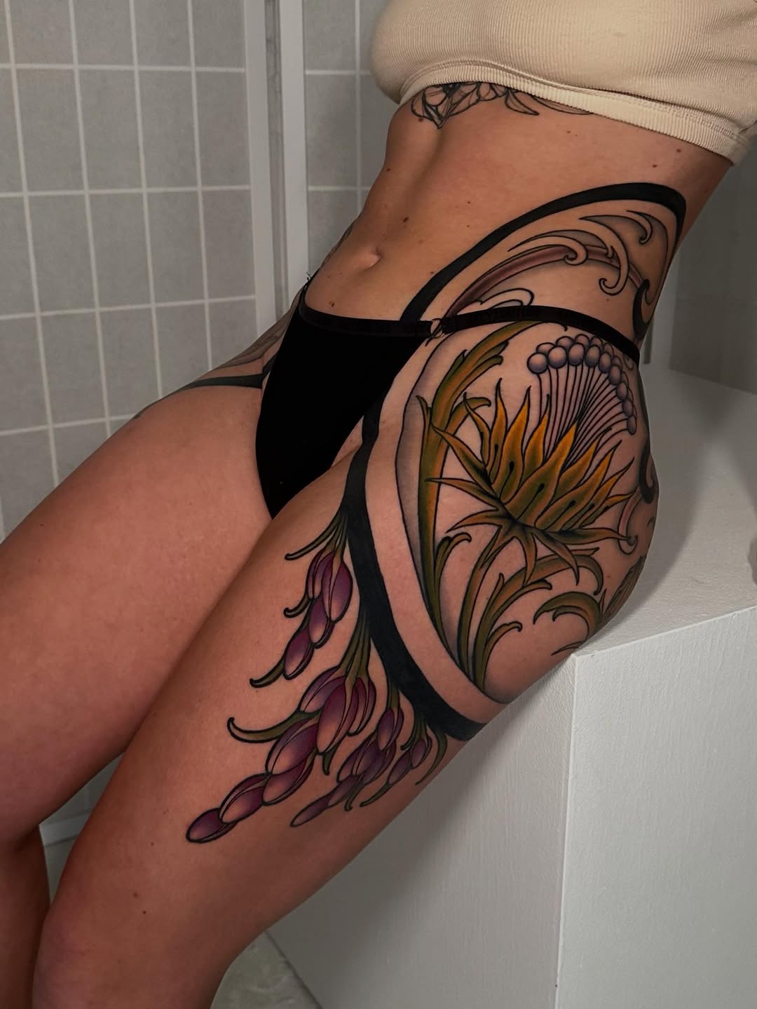 Tattoo by @henrytattoos — neo_traditional, ornamental