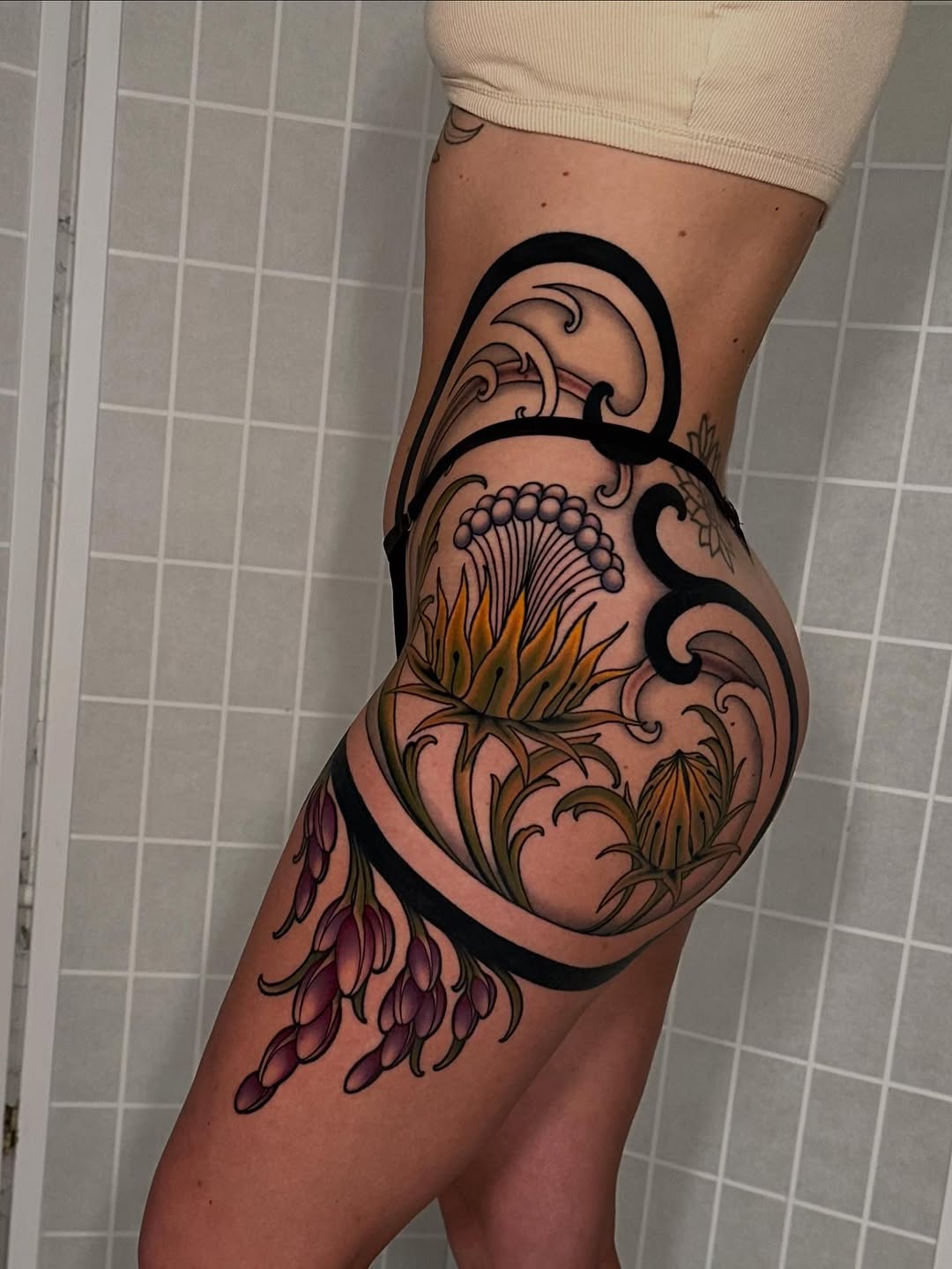 Tattoo by @henrytattoos — neo_traditional, ornamental
