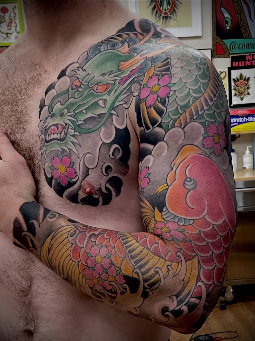 Tattoo by @geddyanderson — japanese_irezumi