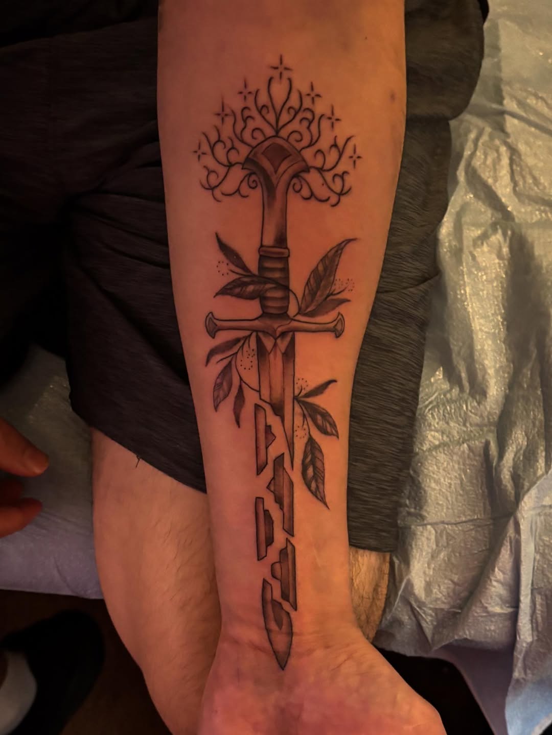 Tattoo by @k.shordon_tattooer — black_and_grey, illustrative