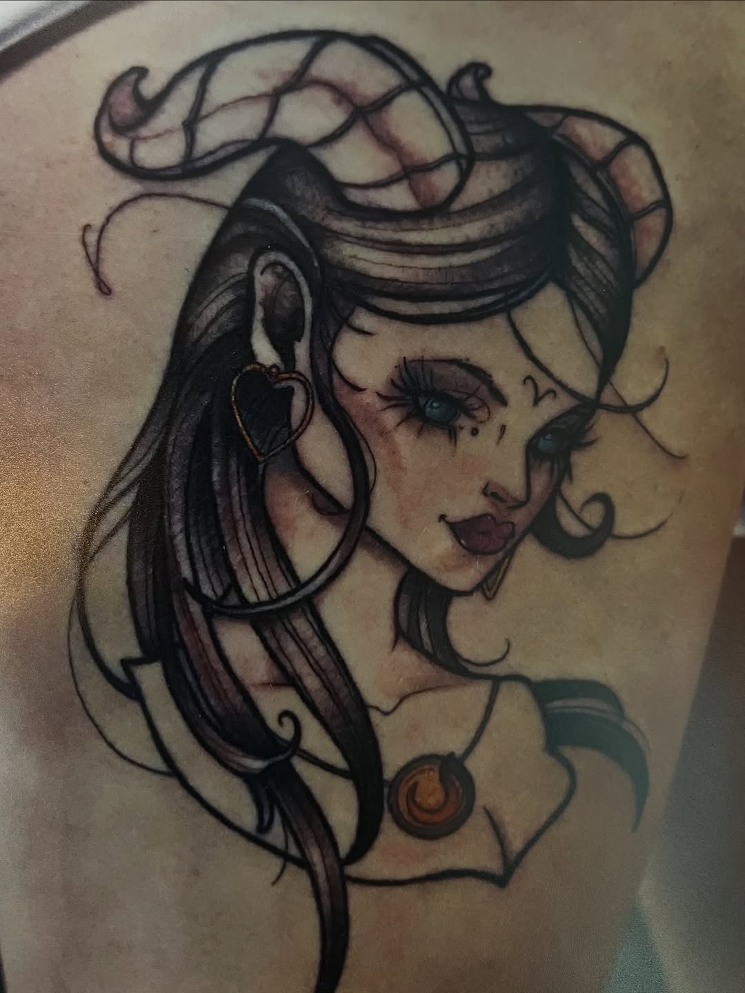 Tattoo by @jetblackninja_tattoo — neo_traditional