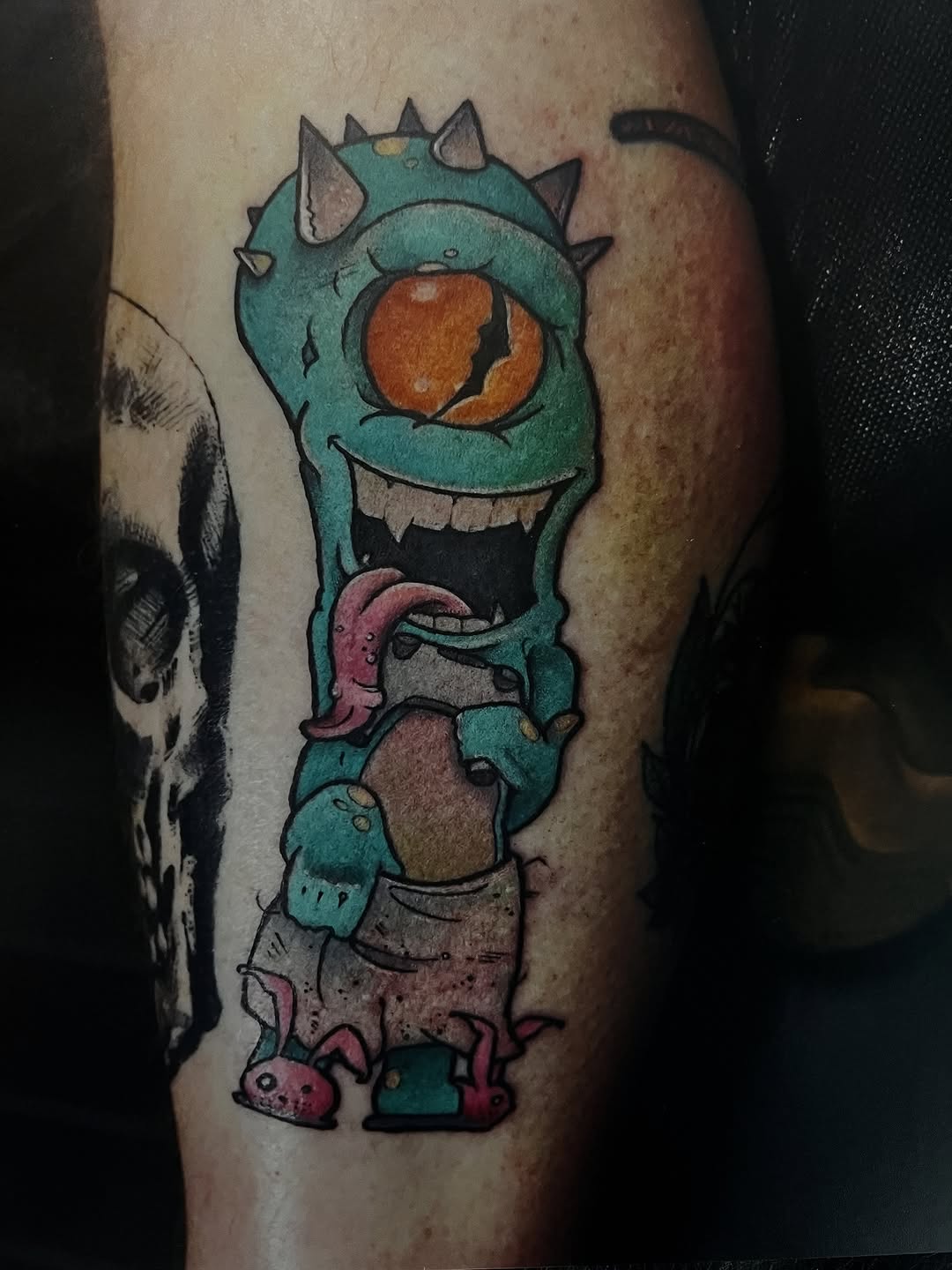 Tattoo by @jetblackninja_tattoo — new_school