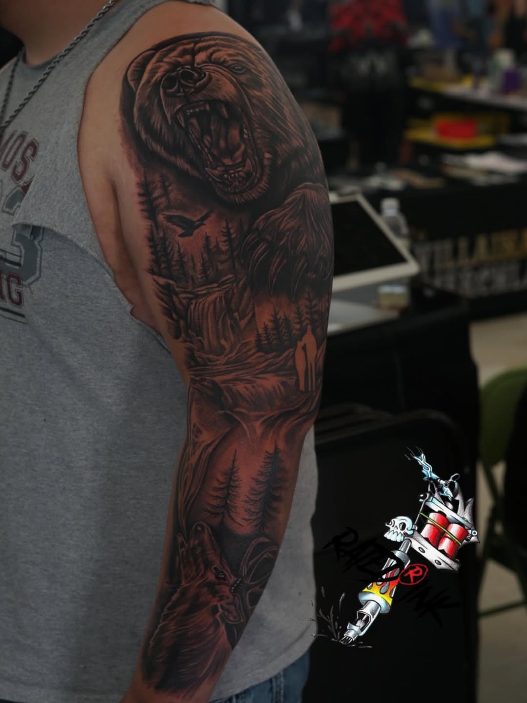 Tattoo by @ratedr.ink — realism, black_and_grey