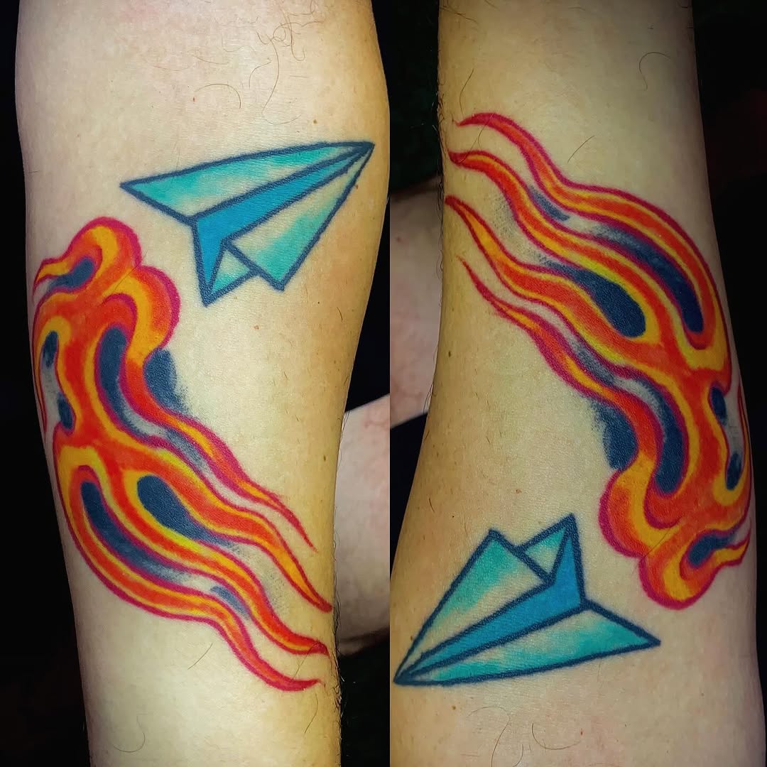 Tattoo by @colorrobbie — new_school