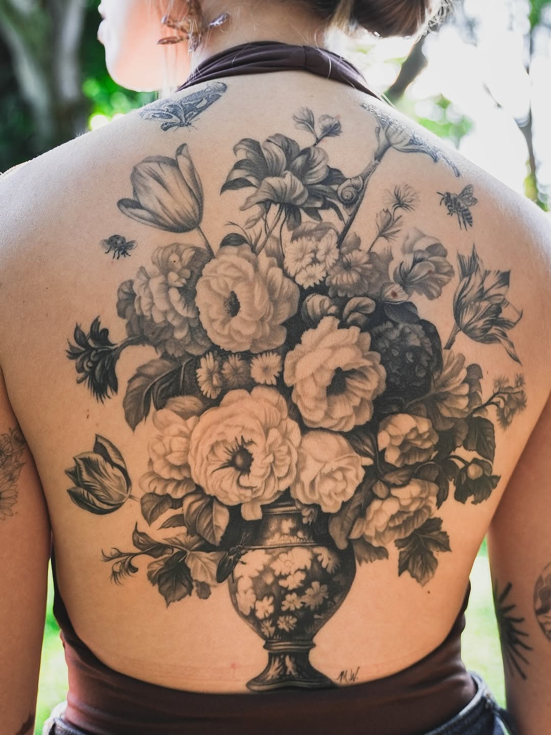 Tattoo by @mckenna_tattoo — realism, black_and_grey