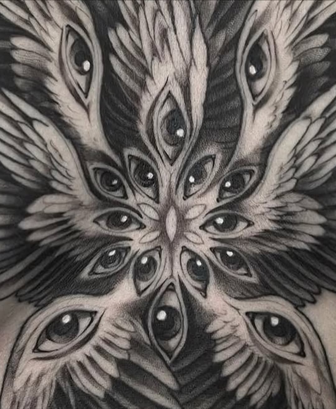 Tattoo by @squirestrahan — black_and_grey, realism