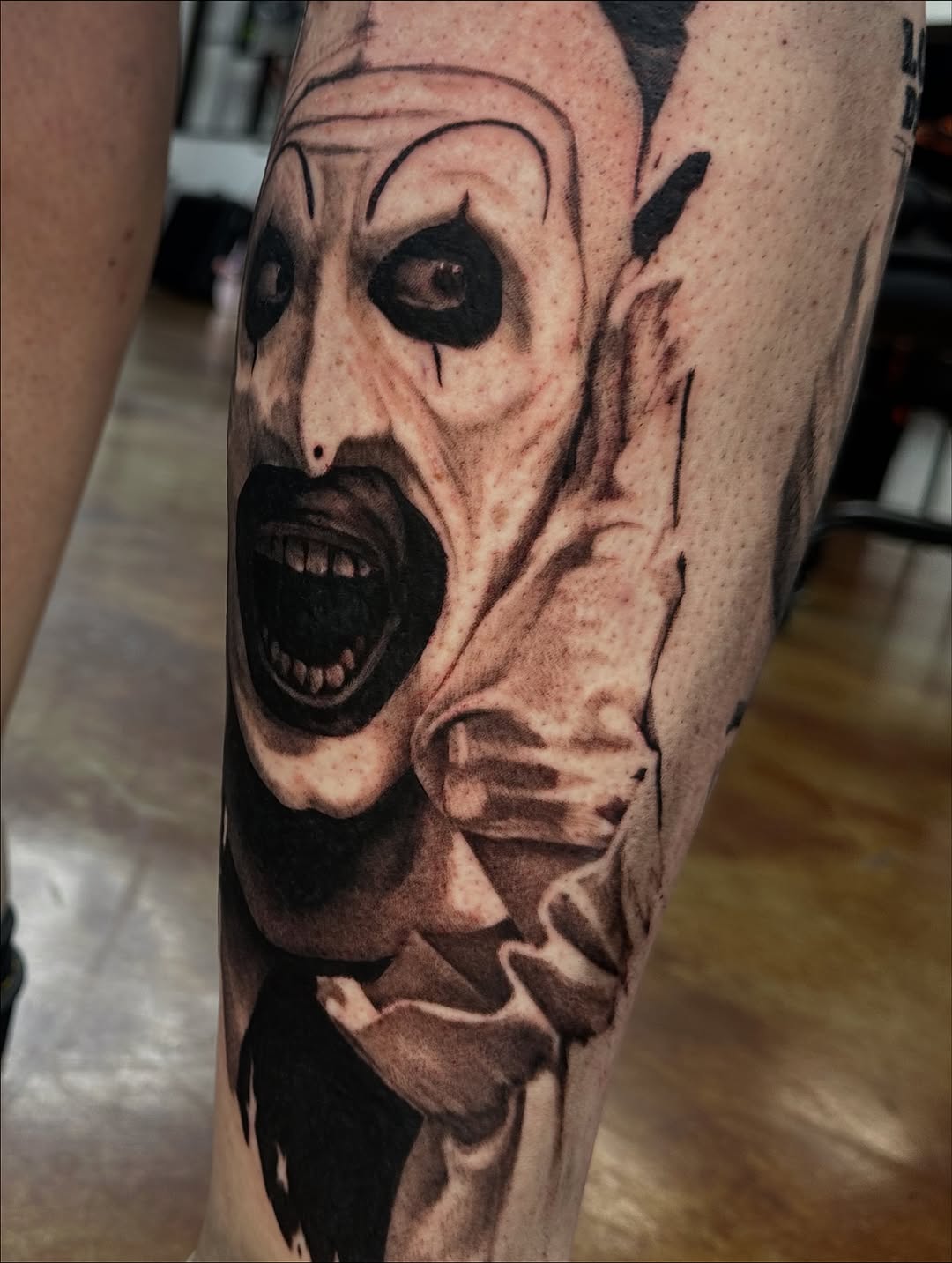 Tattoo by @tattooz_by_trent — realism, dark_realism