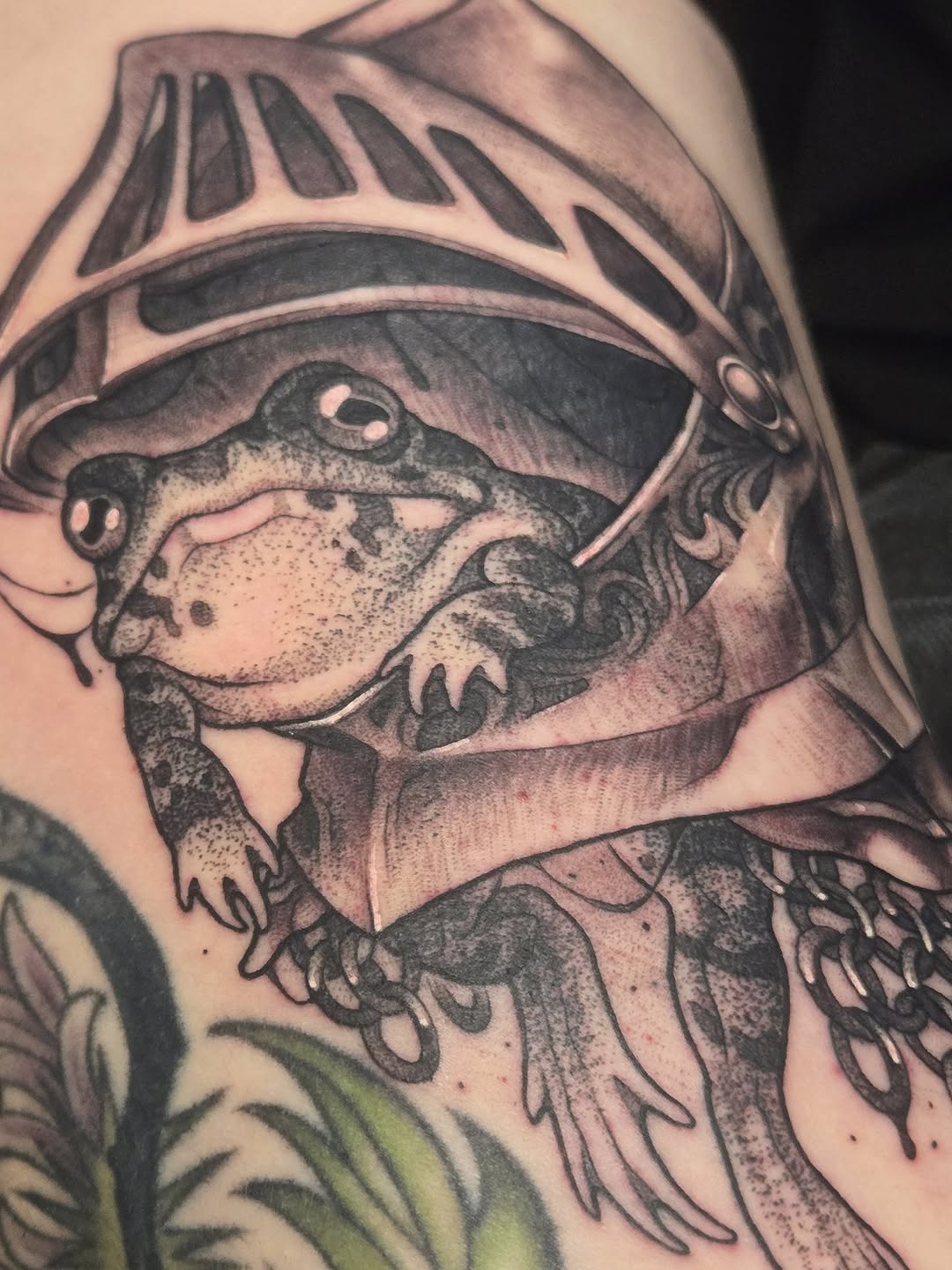 Tattoo by @kristynkayborglum — realism, black_and_grey