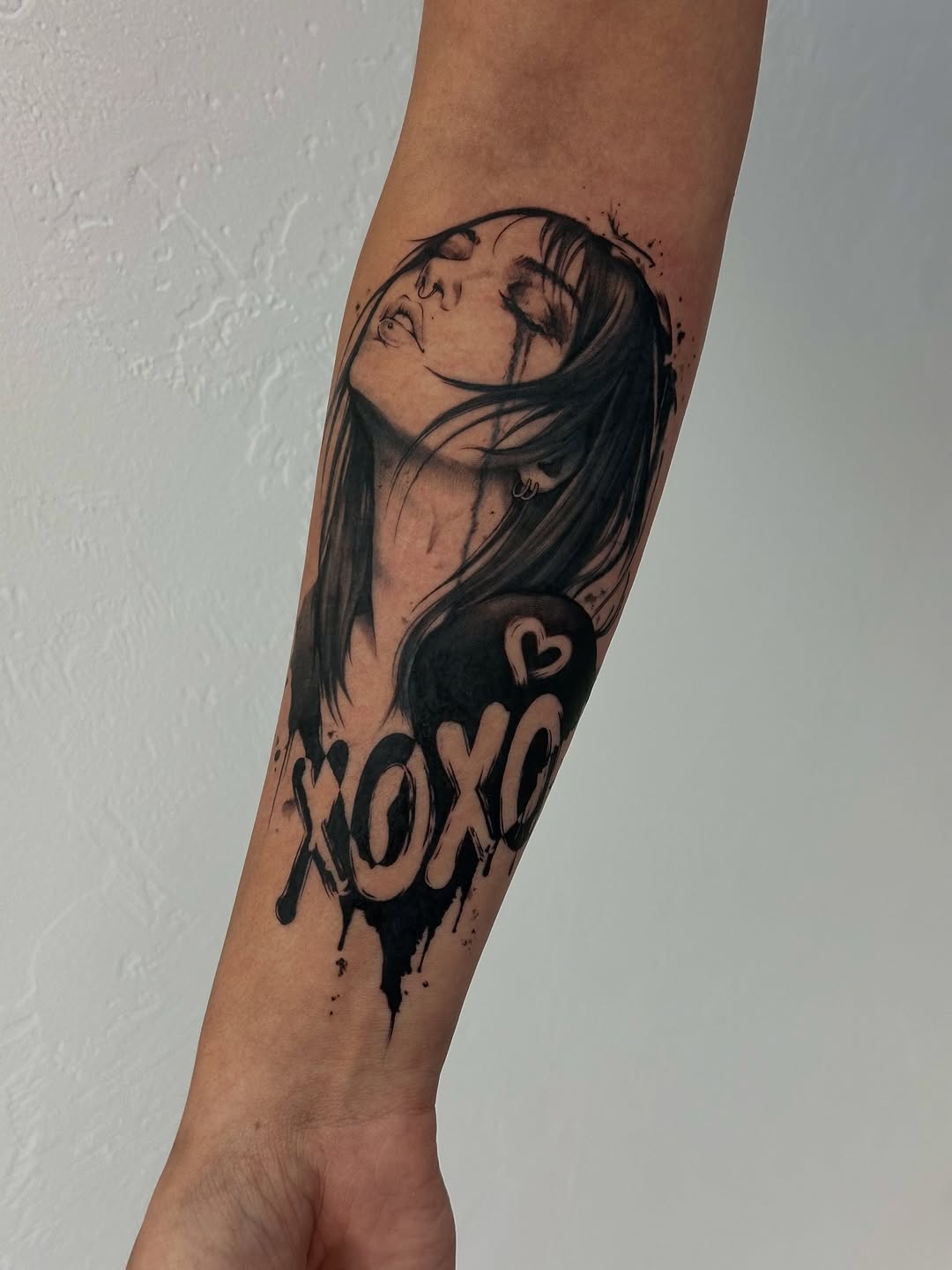 Tattoo by @winterhavenink — black_and_grey