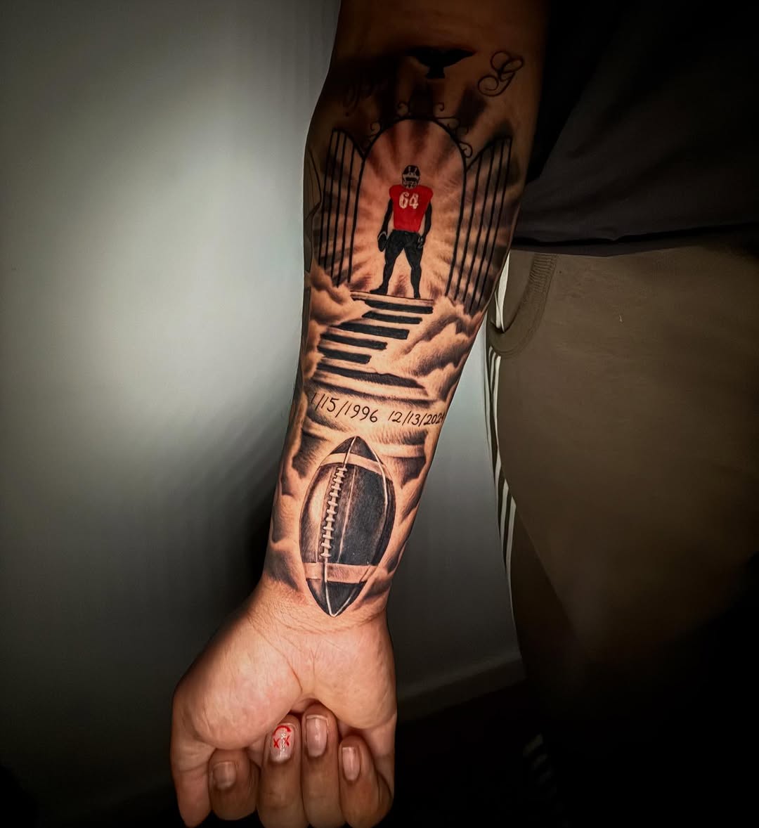 Tattoo by @fernandito.ink — realism, black_and_grey