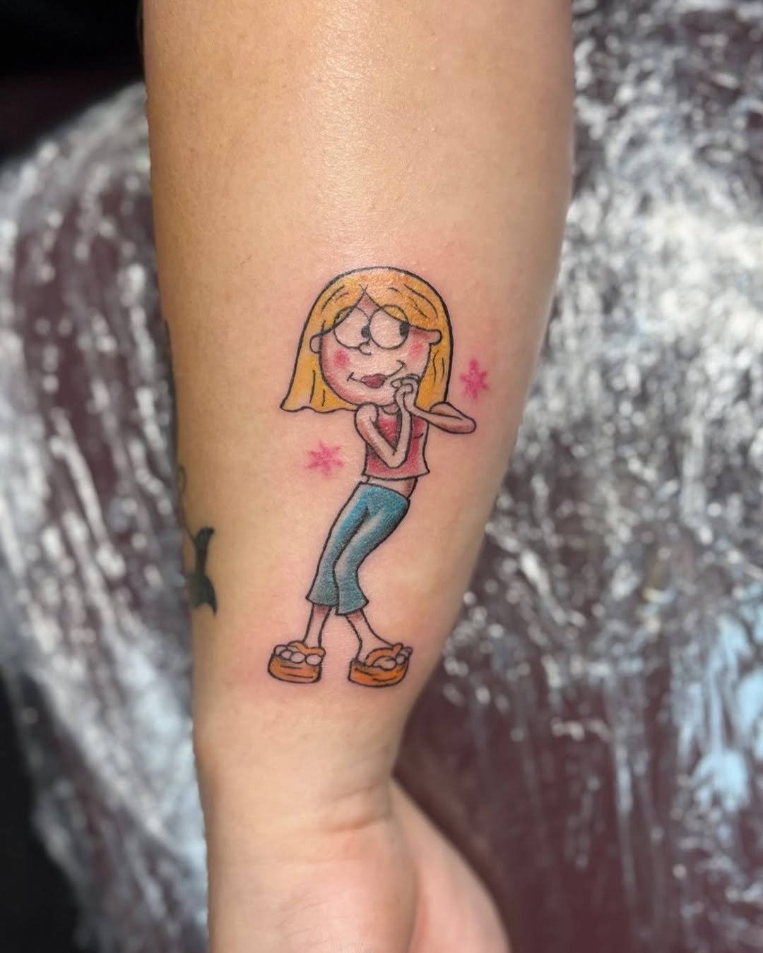 Tattoo by @mcurac.ink — new_school, anime