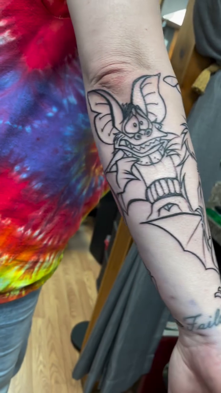 Tattoo by @rae__bies — anime