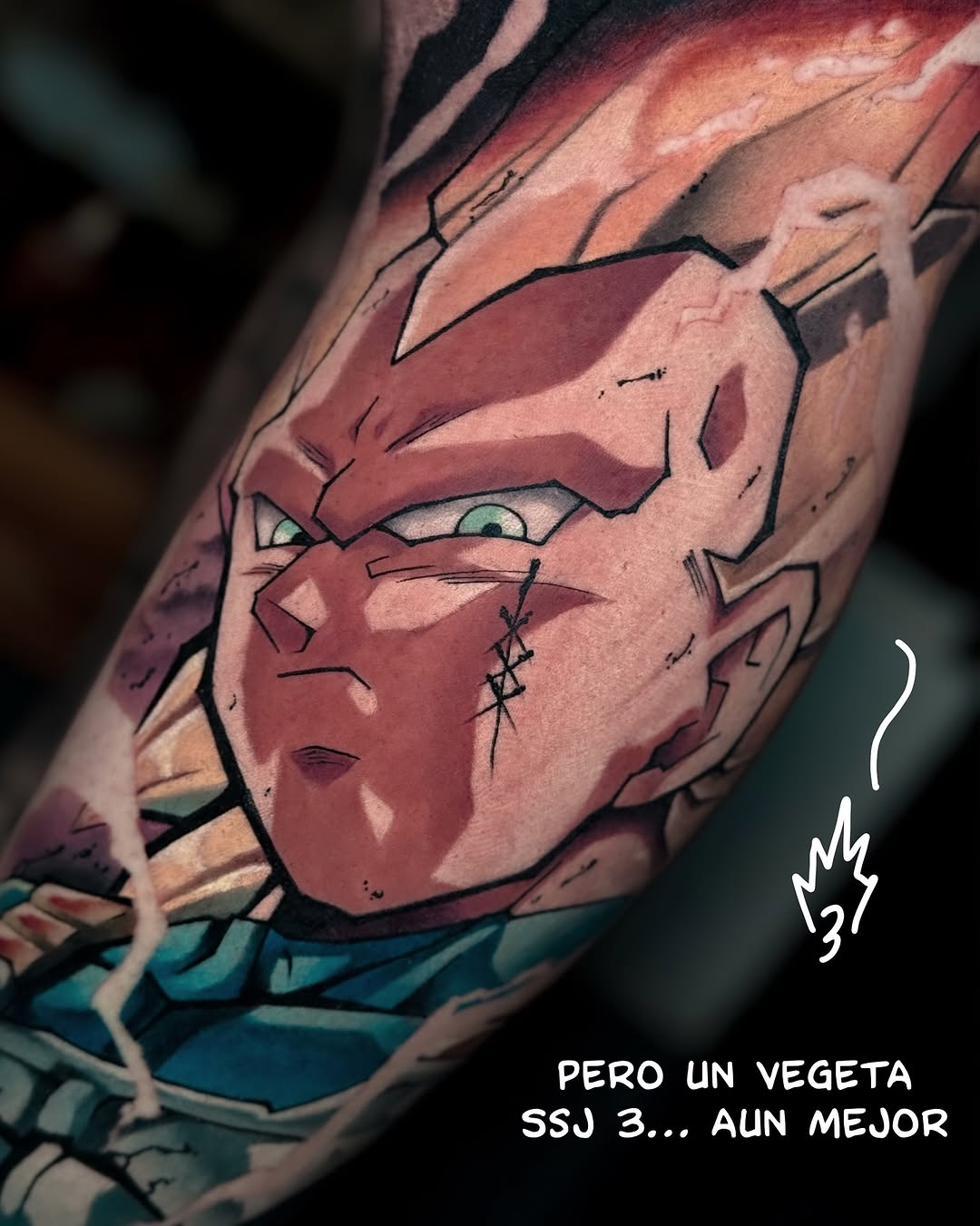 Tattoo by @skeleto.regnare β anime, new_school