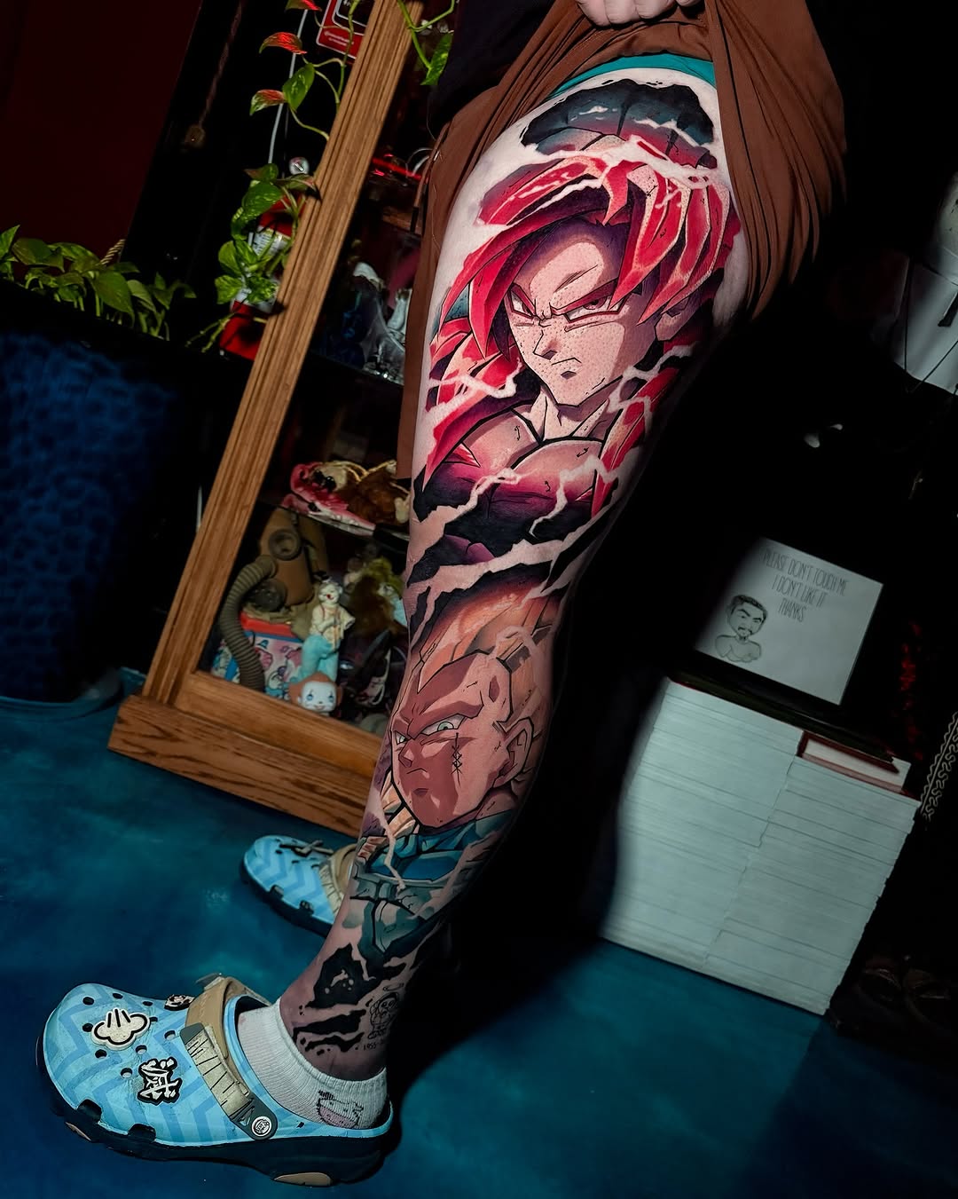 Tattoo by @skeleto.regnare β anime