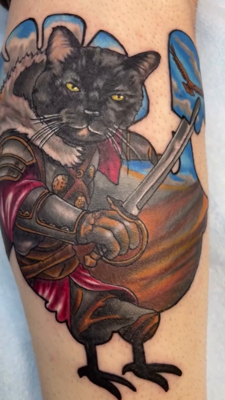 Tattoo by @needletherapytattooandpiercing — neo_traditional, realism