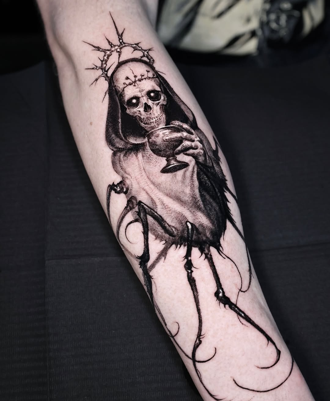Tattoo by @horror_tattoo — dark_realism, illustrative
