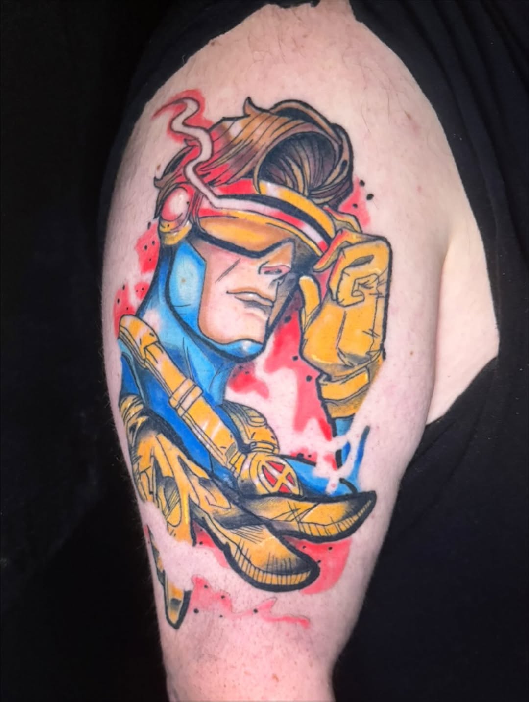 Tattoo by @devillepinson — new_school