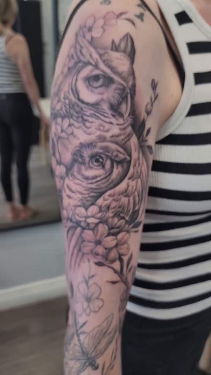 Tattoo by @_robynjade — realism, black_and_grey