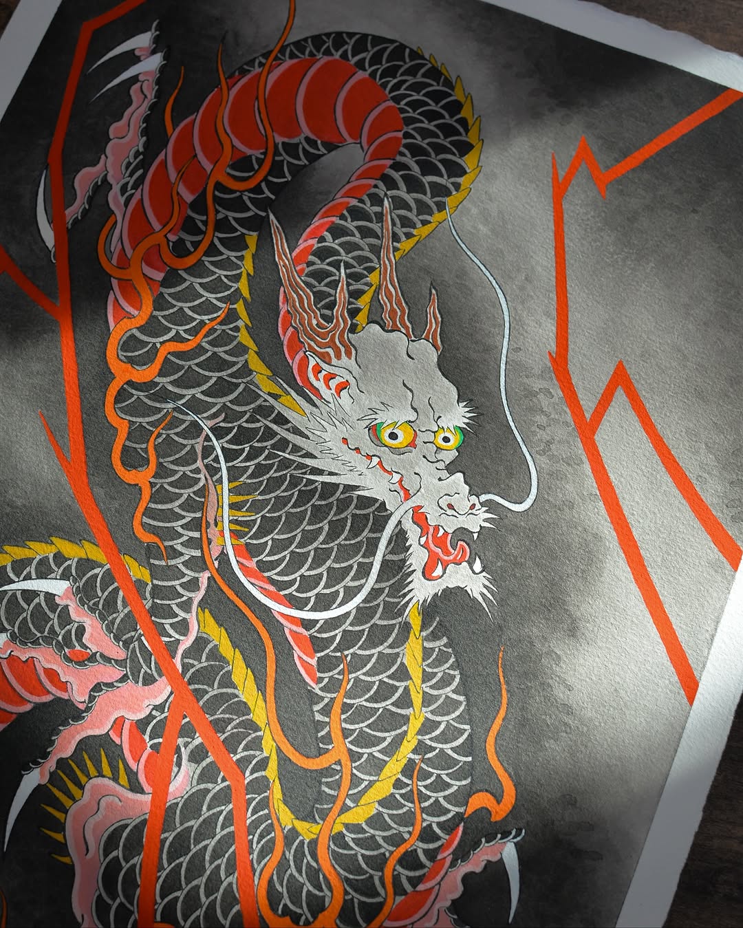 Tattoo by @zakbrochutattoo โ japanese_irezumi