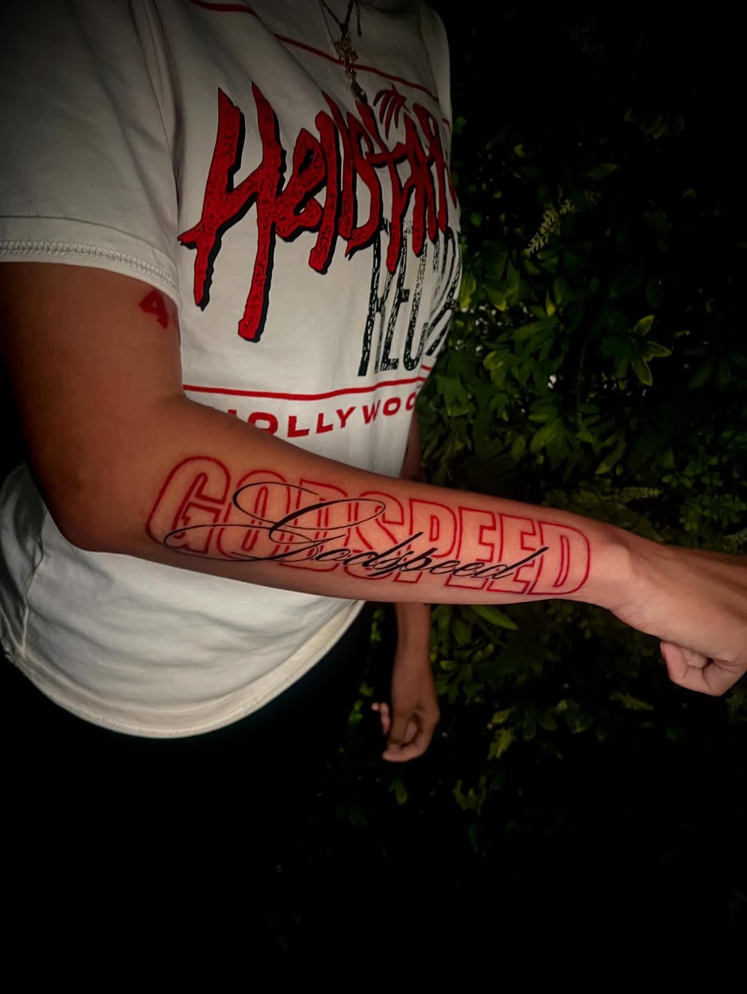 Tattoo by @tattsbyleek โ lettering_script