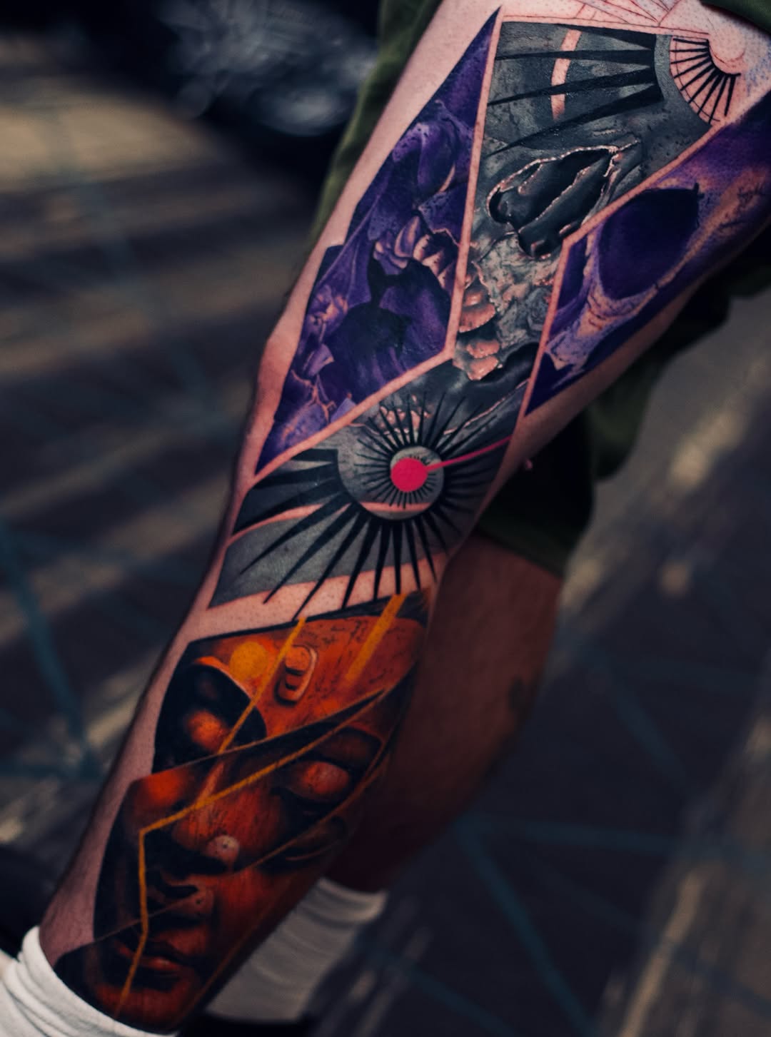 Tattoo by @lucas_espeche_tattoo β realism, geometric