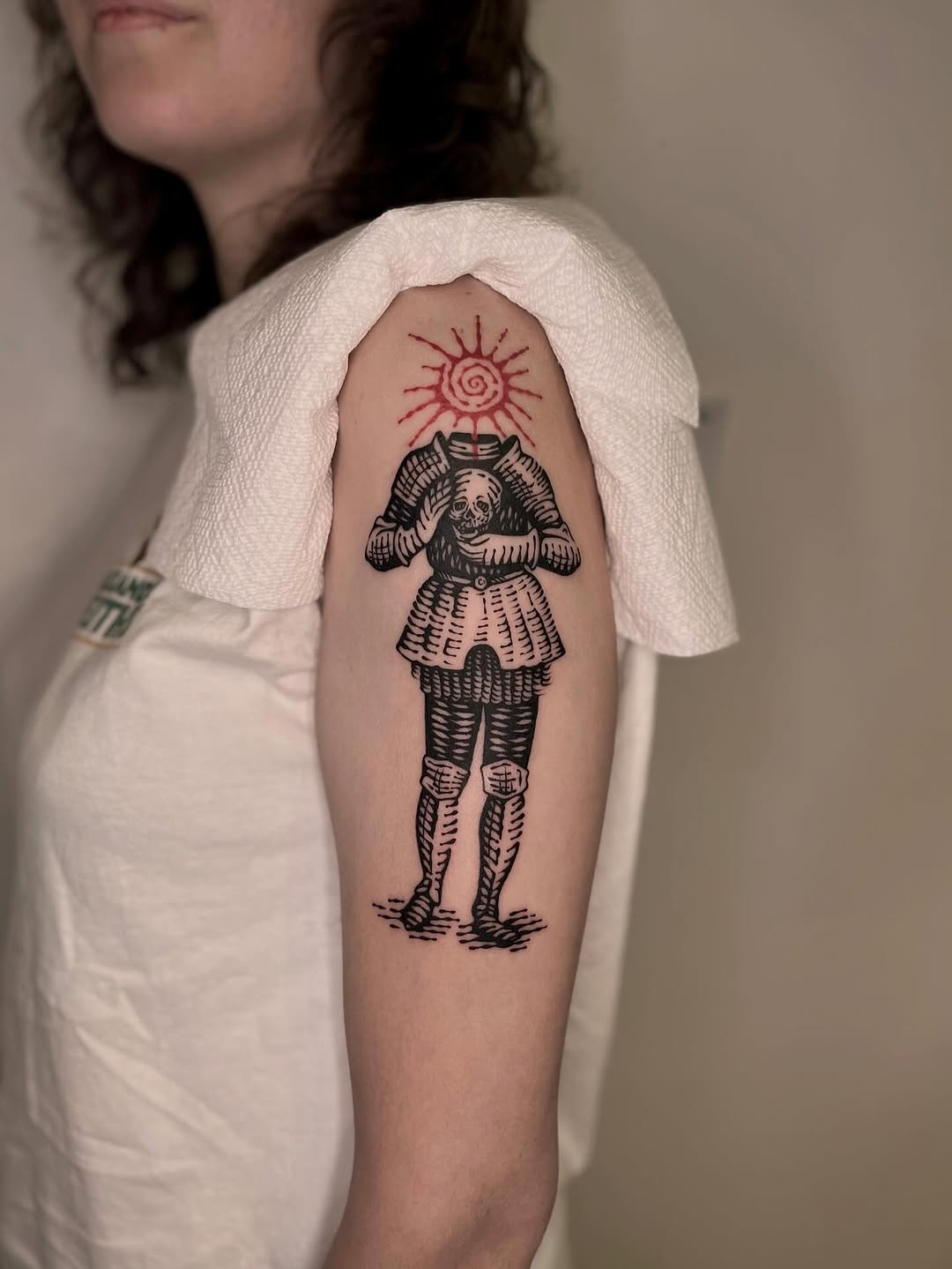 Tattoo by @wonny_wood โ illustrative, blackwork