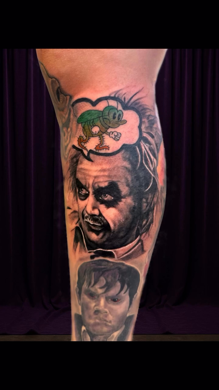 Tattoo by @devilismycopilot — realism, black_and_grey