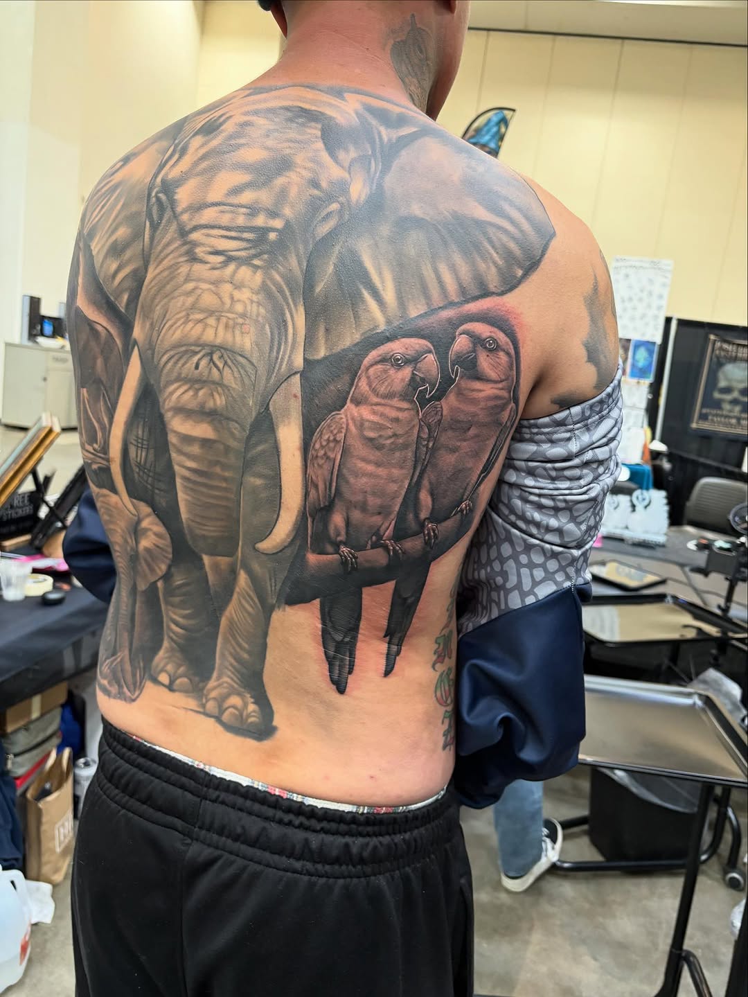 Tattoo by @bradbodenbendertattoos — realism, black_and_grey