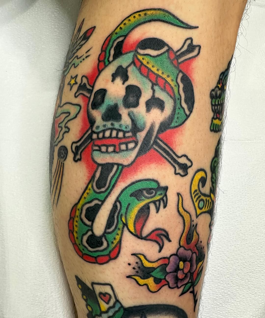 Tattoo by @daviddevaney_ — american_traditional