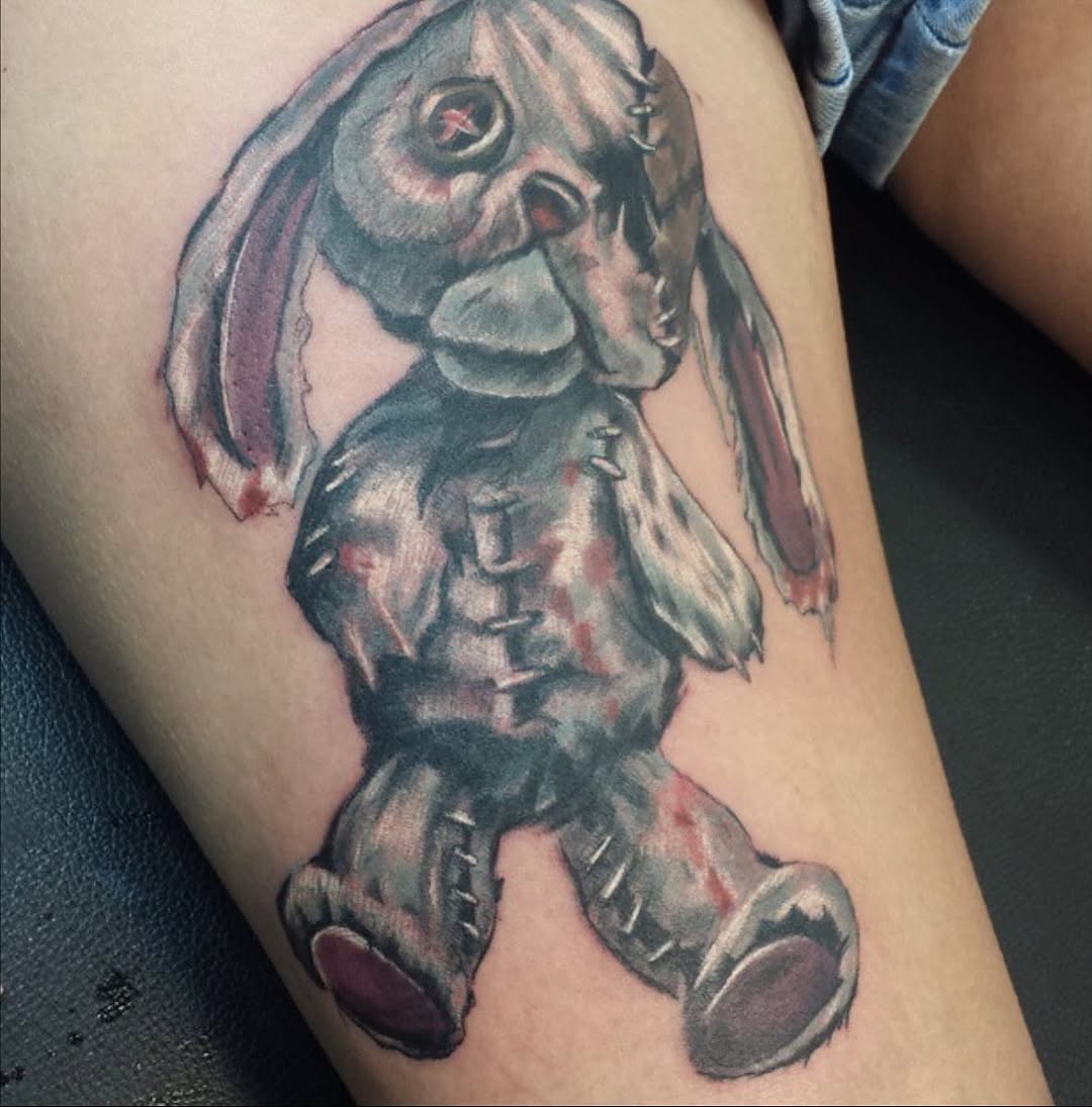 Tattoo by @forestnotttattoo — realism, dark_realism