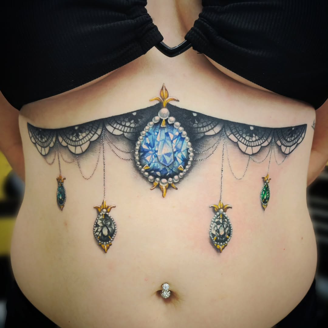 Tattoo by @zalanaxink โ realism, ornamental