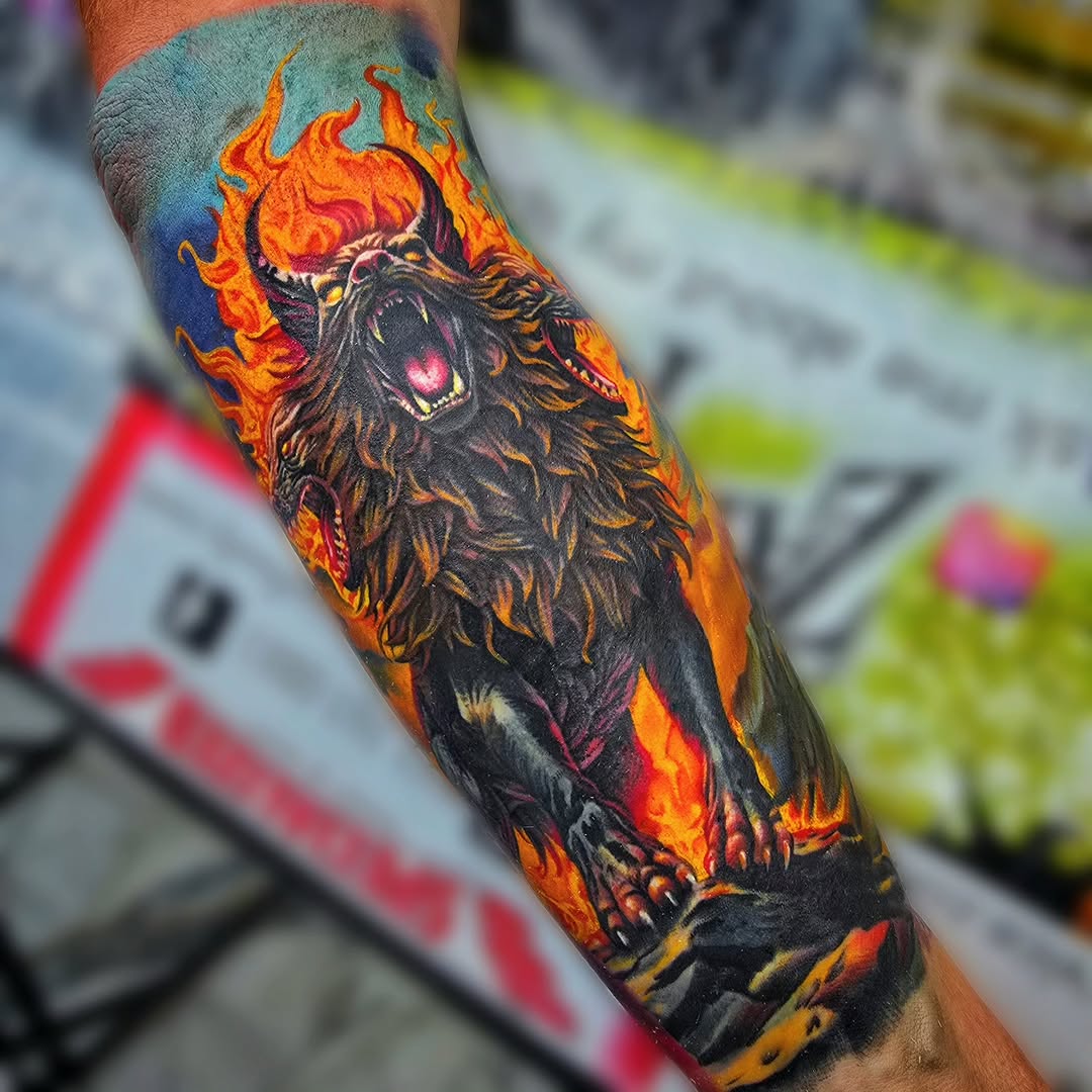 Tattoo by @zalanaxink โ realism, dark_realism