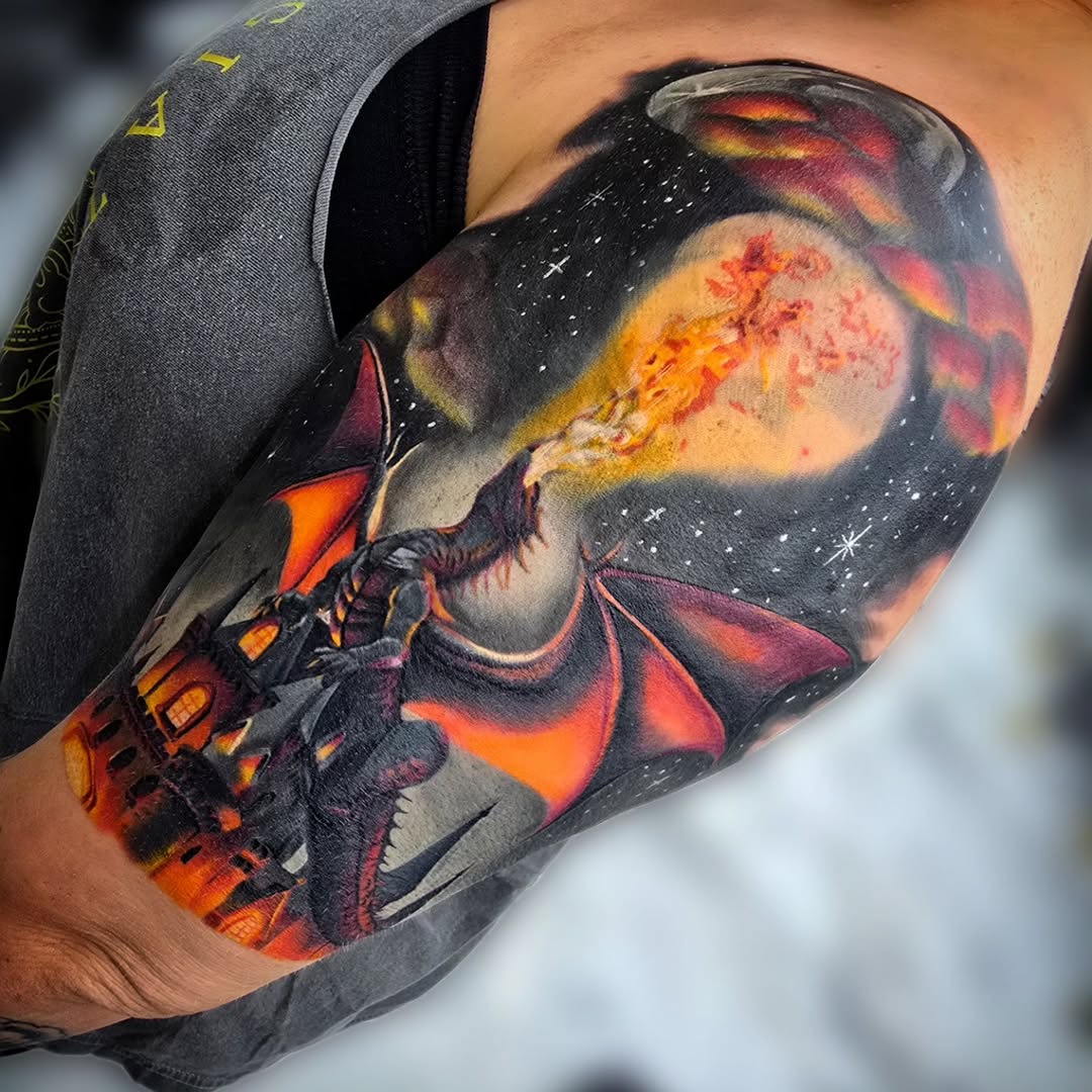 Tattoo by @zalanaxink โ realism, dark_realism
