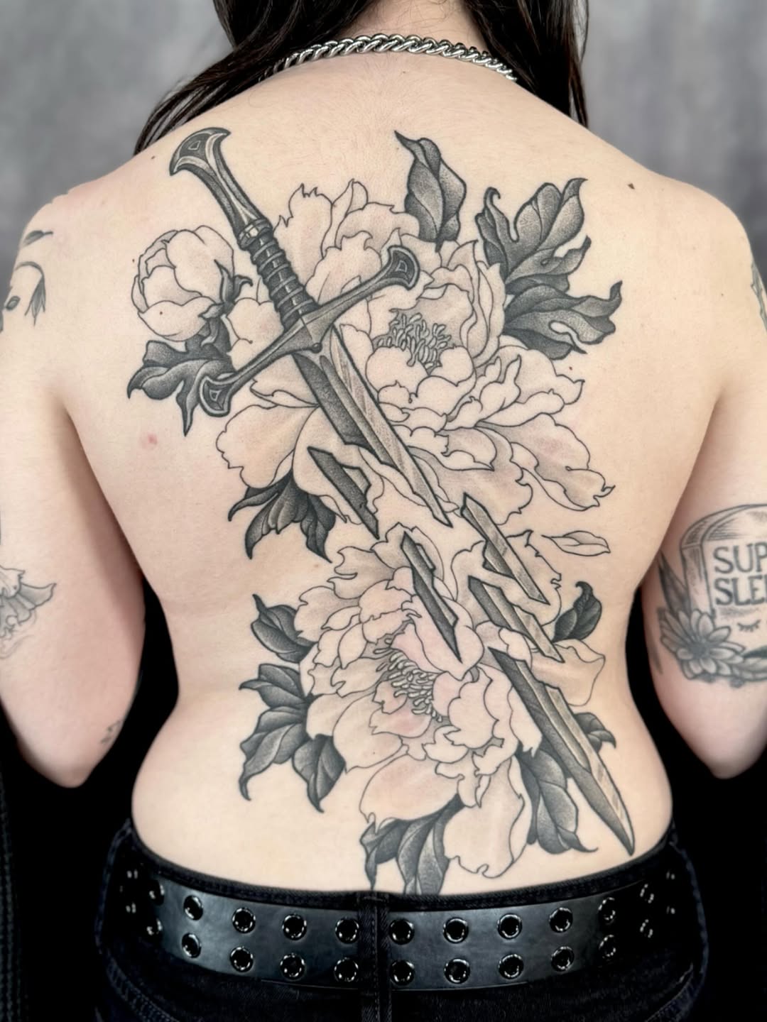 Tattoo by @hillary_blair — black_and_grey, realism