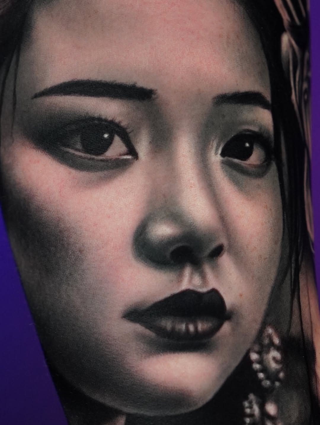 Tattoo by @yeinstattoos — realism, black_and_grey