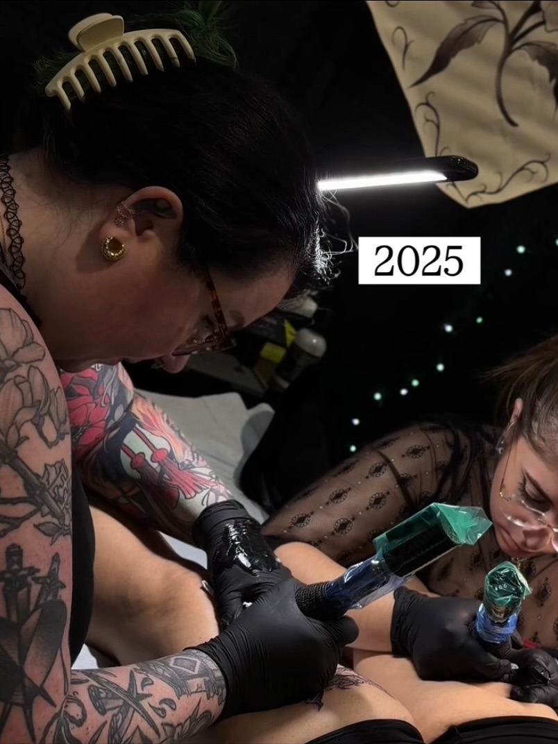Tattoo by @missdee_tattoo — illustrative, black_and_grey