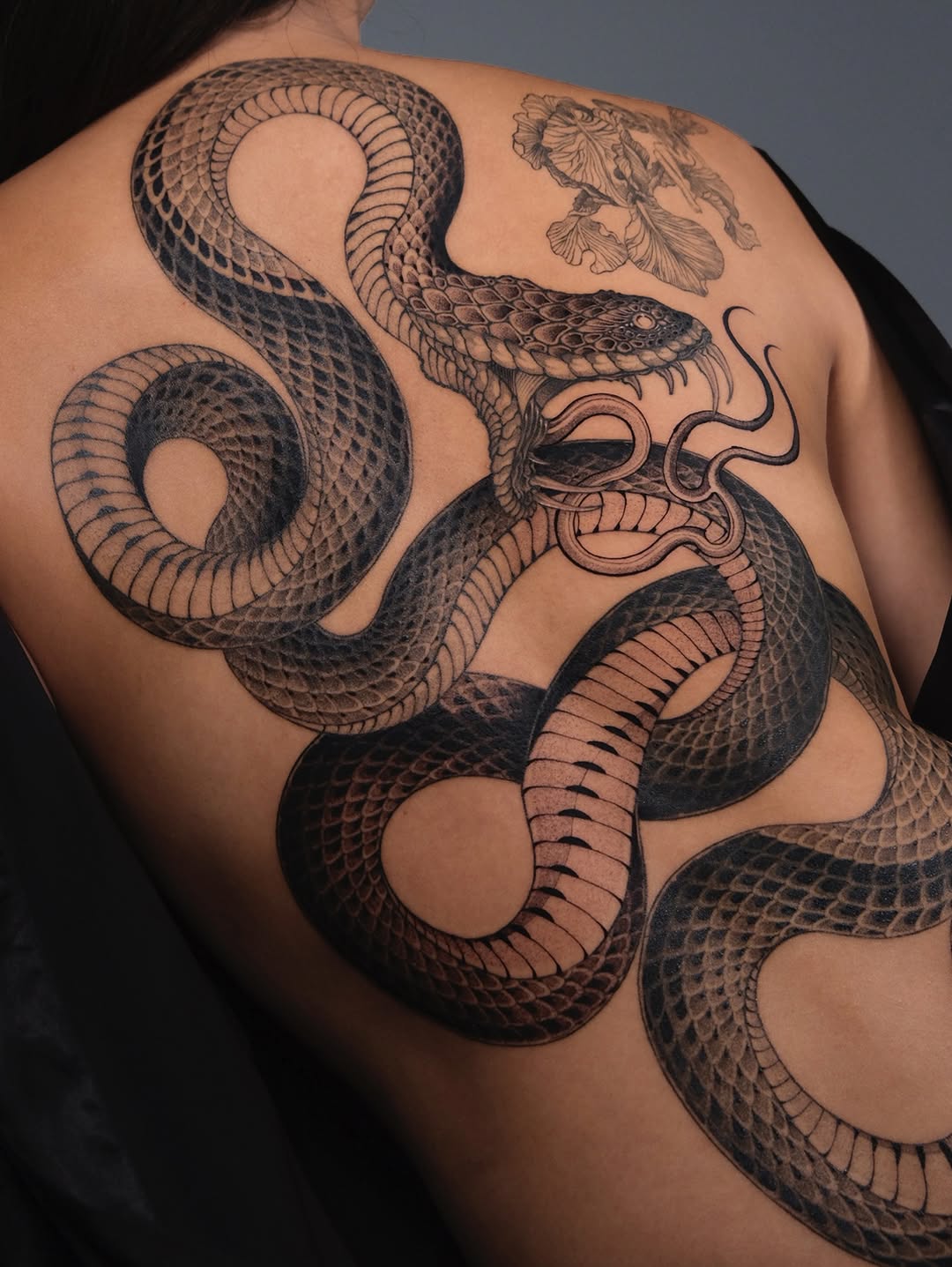 Tattoo by @bayun.tattoos โ black_and_grey, realism