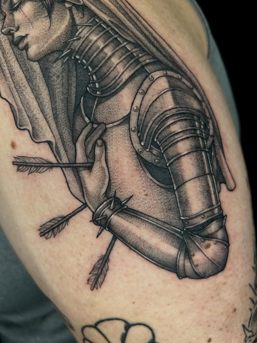Tattoo by @frostyflakes.ink — black_and_grey, realism